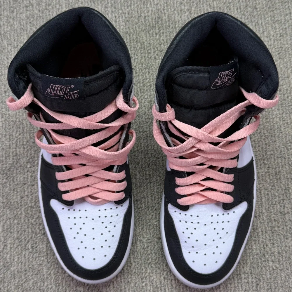 Nike Air Jordan 1 Retro High OG Bleached Coral Stage Haze Mens Size 7 555088-108